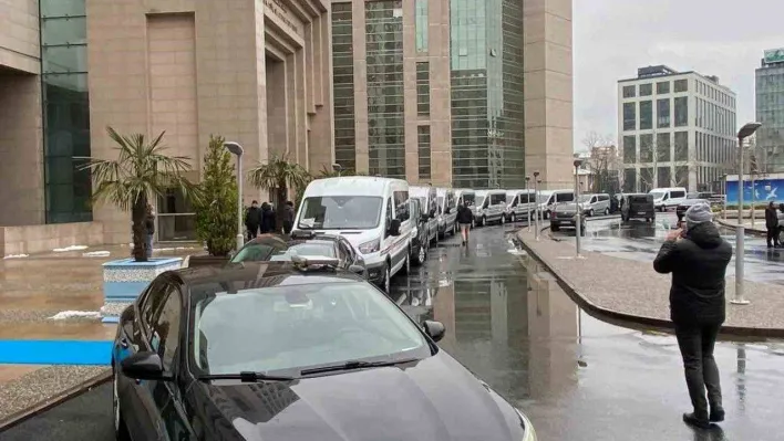 İstanbul Cumhuriyet Başsavcılığının konvoyu Hatay'a gönderildi