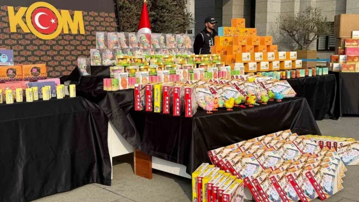İstanbul'da 'kaçak oyuncak' operasyonu: 2 gözaltı