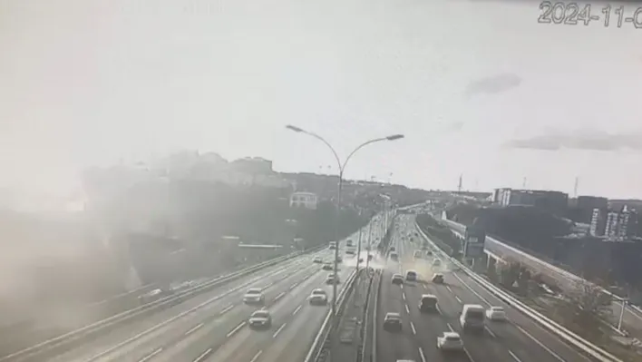 İstanbul'da 2 kişinin hayatını kaybettiği kaza kamerada