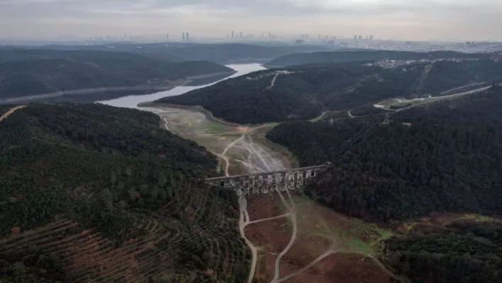 İstanbul'da barajlardaki su seviyesi yüzde 40'a dayandı