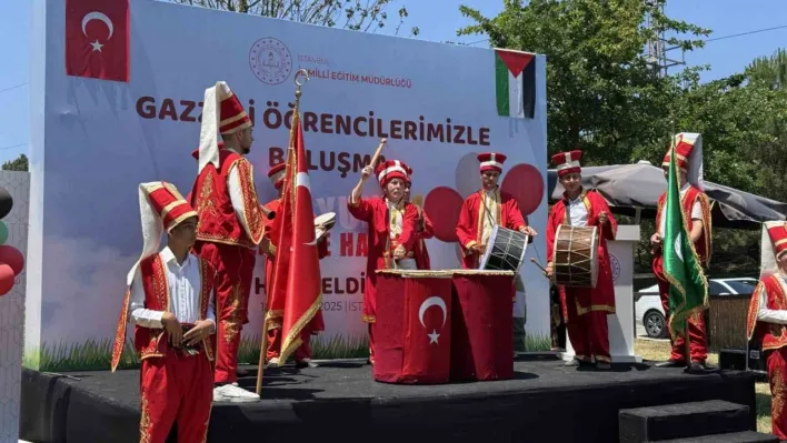İstanbul'da Gazzeli öğrenciler için çocuk şenliği düzenlendi