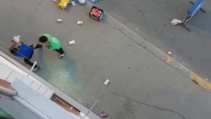 İstanbul'da kavga ettiği kişinin sığındığı markete saldırdı