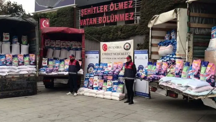 İstanbul'da sahte deterjan deposuna baskın: Yaklaşık 38 ton ürün ele geçirildi