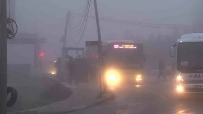 İstanbul'da sis manzarası havadan görüntülendi