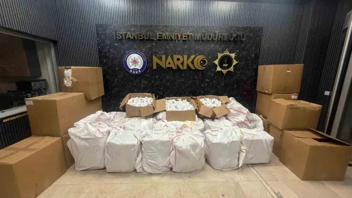 İstanbul'da uyuşturucu hap operasyonu