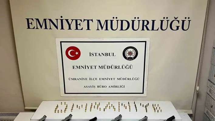 İstanbul'da yasa dışı silah ticareti operasyonu: 1 şüpheli yakalandı