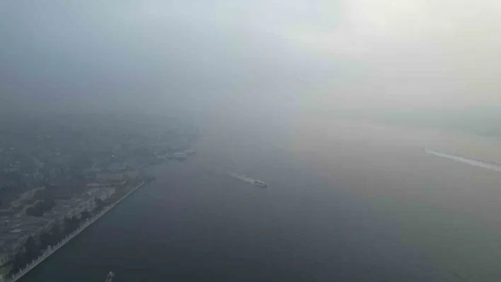 İstanbul'da yoğun sis etkili oluyor