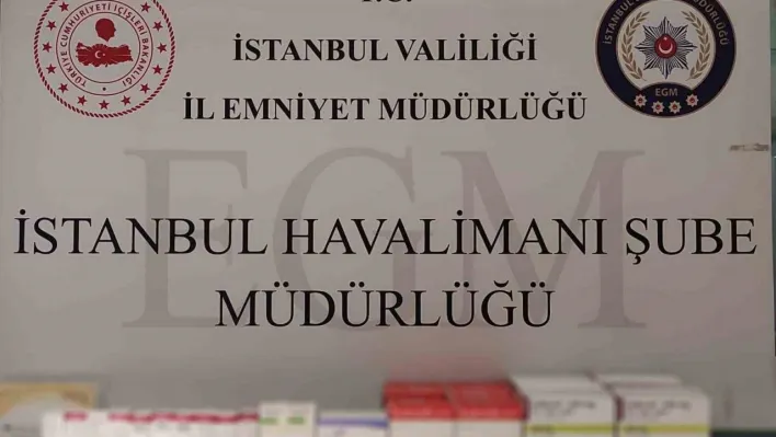 İstanbul Havalimanı'nda 12 milyon TL'lik kaçak ilaç operasyonu: 5 gözaltı
