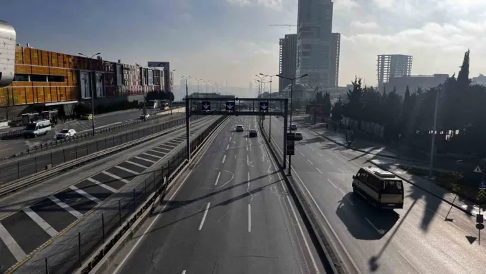 İstanbul yeni yılı trafiksiz karşıladı