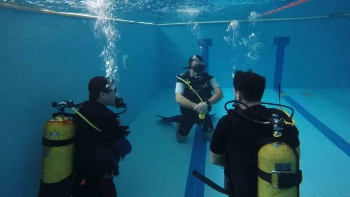 İtfaiyenin dalgıçları her an göreve hazır