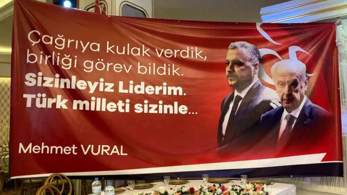 İYİ Parti'den istifa eden 62 üye MHP'ye katıldı