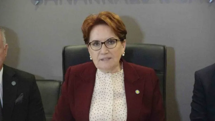 İYİ Parti Genel Başkanı Akşener: