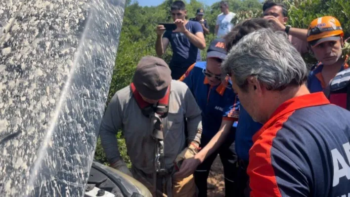İznik'te mağarada hazine arayan ve mahsur kalanlar için seferberlik...9 gözaltı, mahsur 2 kişi kurtarıldı