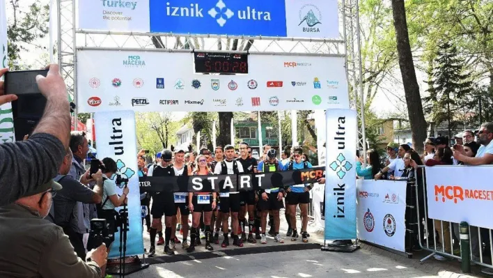 İznik ultra maratonunda 11. Buluşma start aldı