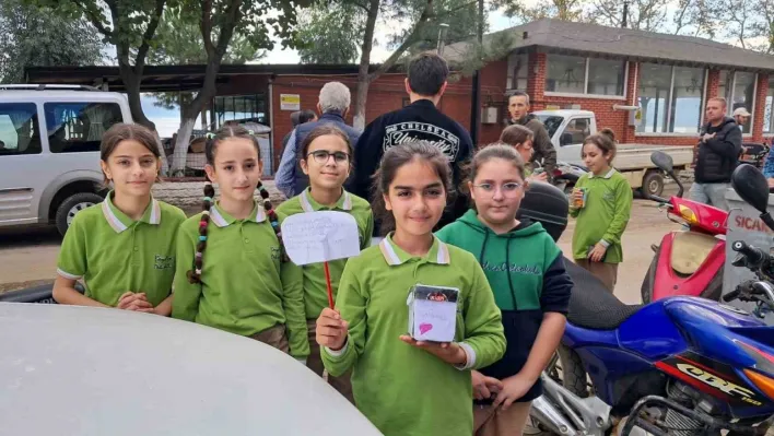 İznikli öğrencilerden Gazze'ye anlamlı destek