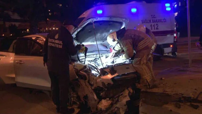 Kadıköy'de trafik kazası: 5 yaralı