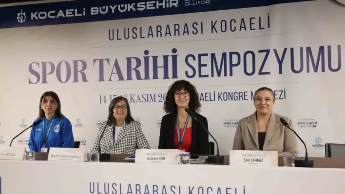 Kadın sporcular sempozyumda yaşadıkları zorlukları anlattı