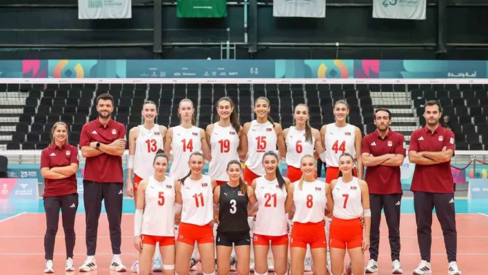 Kadın Voleybol Milli Takımı, 6. İslami Dayanışma Oyunları'na galibiyetle başladı