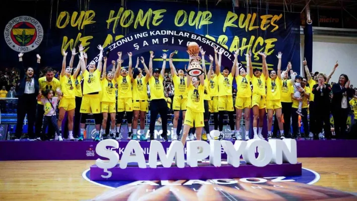 Kadınlar Basketbol Süper Ligi'nde şampiyon Fenerbahçe