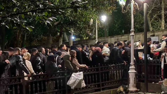 Kadir Gecesi'nde Yuşa Tepesi'ne ziyaretçi akını