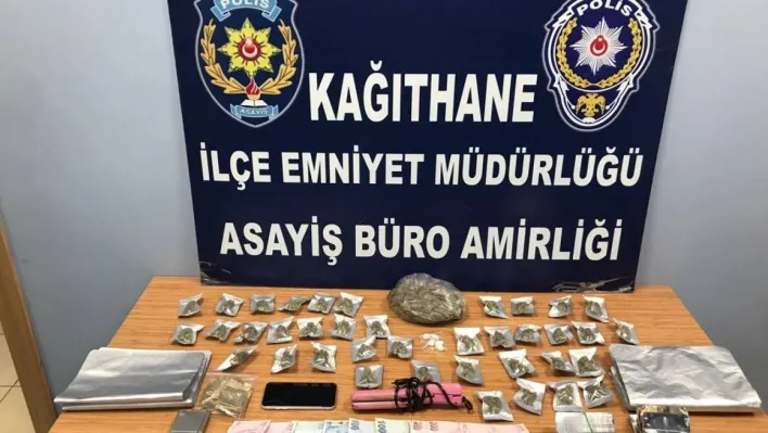 Kağıthane'de uyuşturucu operasyonu: 1 gözaltı