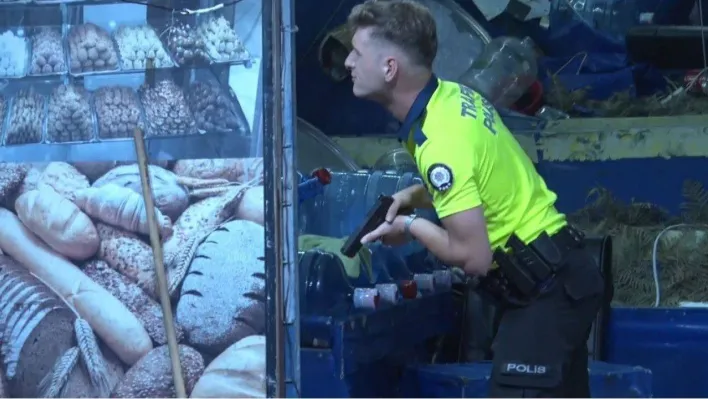 Kağıthane'deki çatışma anları ve yaşananlar anbean İHA kamerasında