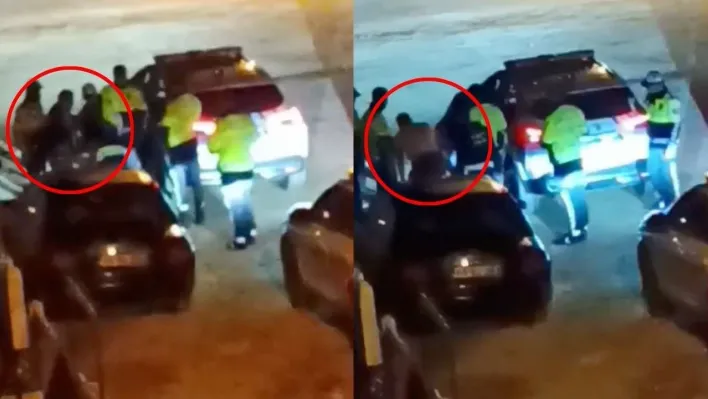 Kapaklı'da bir sürücü alkolmetreye üflememek için üstünü soydu