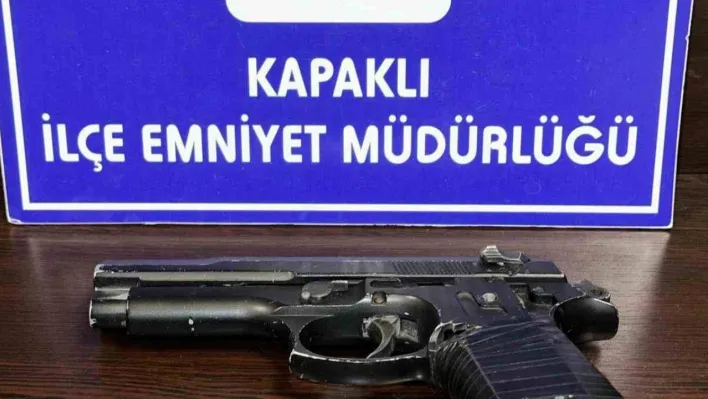 Kapaklı'da mezarlık içerisinde kovalamaca: 1 gözaltı