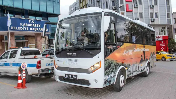 Karacabey Belediyesi'nin ücretsiz ulaşım desteği öğrenciler için de başladı