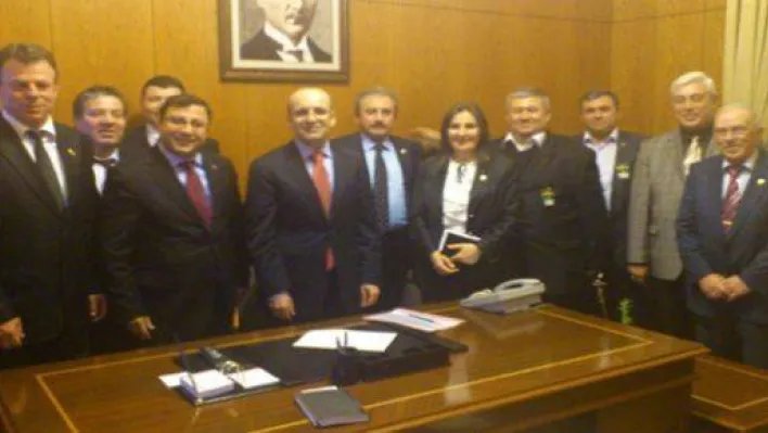 Karakaş,Muhtarları Bakan Şimşek Ve 11 Milletvekili İle Buluşturdu