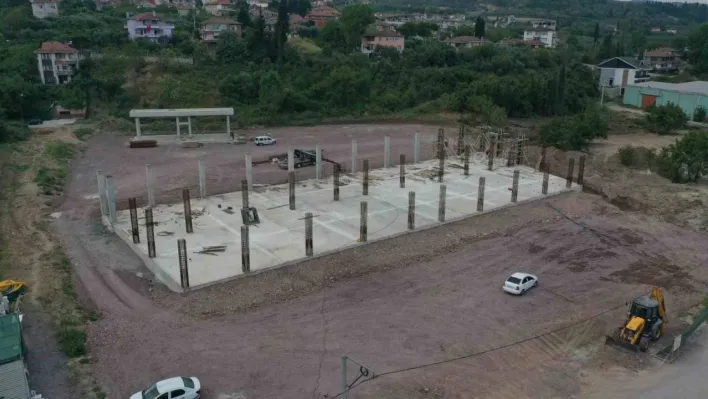 Karamürsel Terminal Binasında ilerleme yüzde 25