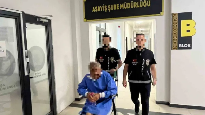 Karısını öldürmüştü, tekerlekli sandalye ile sevk edildiği adliyede tutuklandı