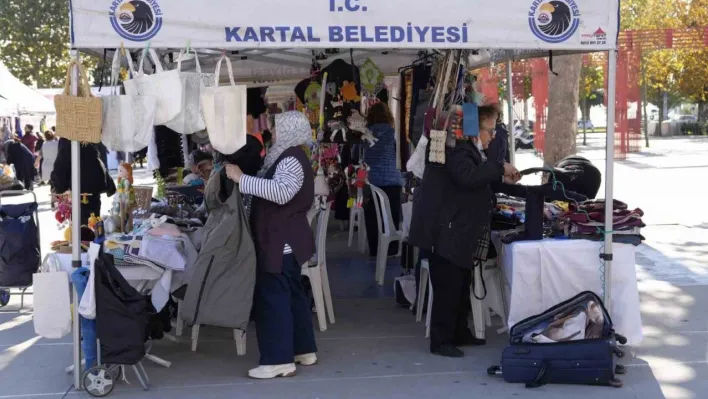 Kartal Belediyesi'nden kadınlara destek: Kadın Emeği Pazarı kapılarını açtı