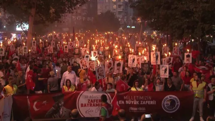 Kartal'da 30 Ağustos Zafer Bayramı coşkuyla kutlandı