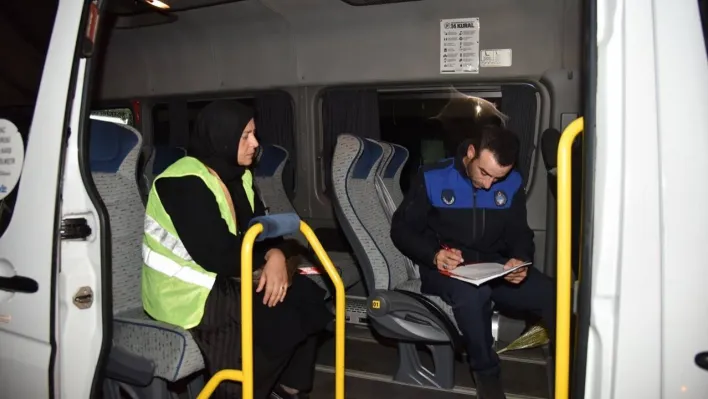 Kartepe'de öğrenci servislerine sıkı denetim