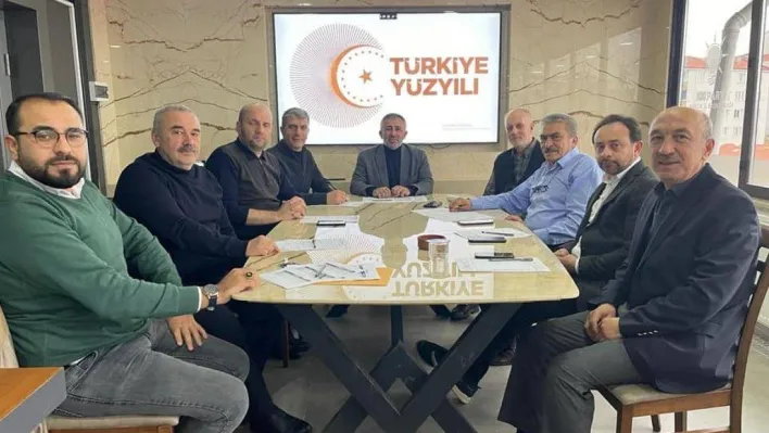 Kasım ayı teşkilat çalışmaları değerlendirildi