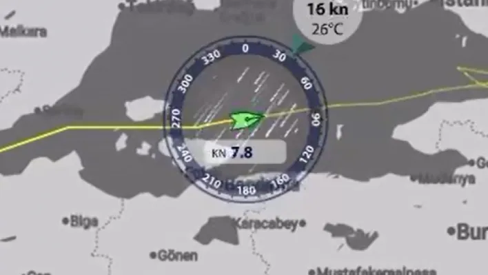 Kayıp iş adamının yatına çarptığı tahmin edilen geminin radar görüntüleri çıktı