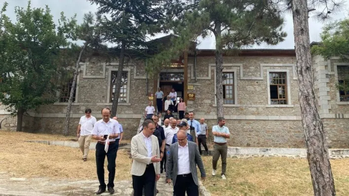 Kaymakam Mehmet Naim Akgül bilgi aldı