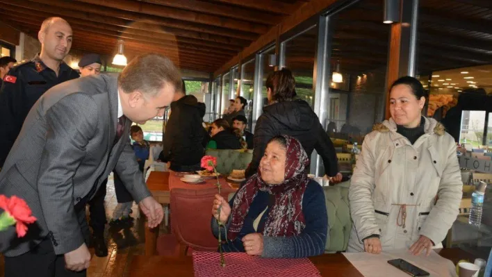 Kaymakam Odabaş'tan 8 Mart Dünya Kadınlar gününde anlamlı ziyaret