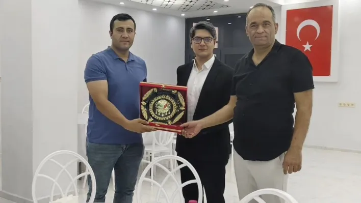 Kaymakam Serkan Kaya'ya veda yemeği düzenlendi