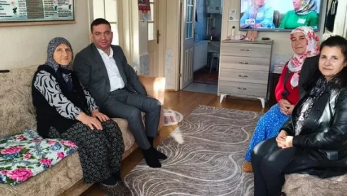 Kaymakam Tolga Toğan'dan Şehit Ailesine Anlamlı Ziyaret