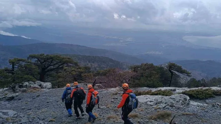 Kazdağları'nda kaybolan kişi sağ olarak bulundu