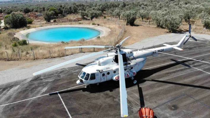 Kazdağları'nı orman yangınlarına karşı 'yarasa helikopter' koruyacak