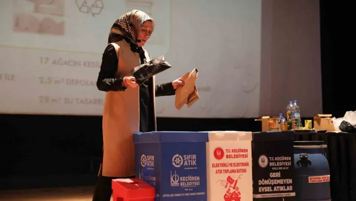 Keçiören Belediyesi'nden öğretmenlere çevre ve sıfır atık eğitimi