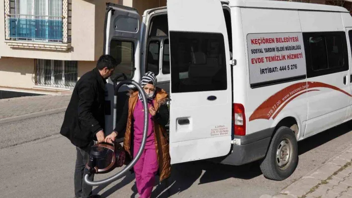 Keçiören Belediyesinden öğrenci evlerine temizlik hizmeti