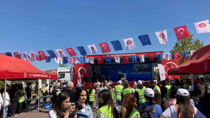 Keçiören'de 'Avrupa Hareketlilik Haftası' kutlandı