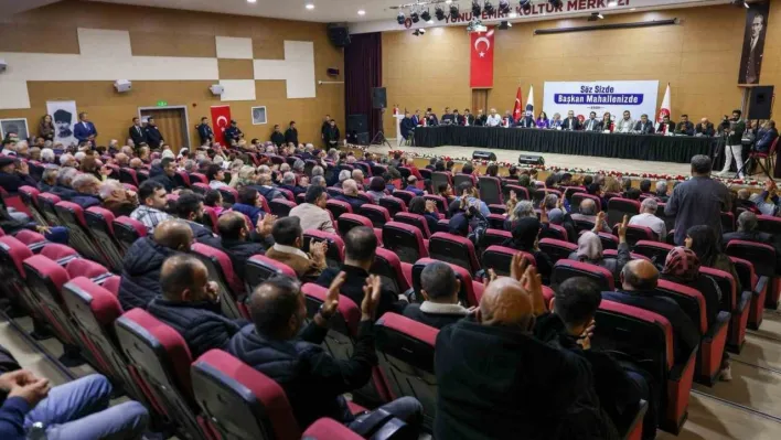 Keçiören'de 3 mahalle daha taleplerini dile getirdi