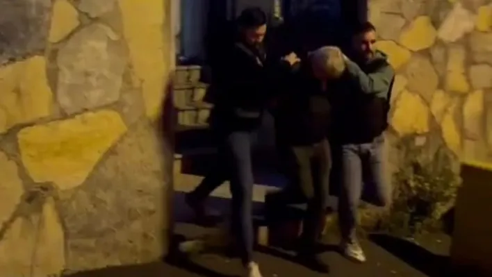 Kendisine havlayan köpeği ezen şüpheli yakalandı