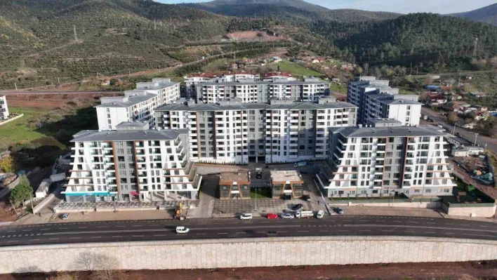 Kentsel dönüşüm çerçevesinde Araptepe'de yapılan 25 daire satışa çıktı