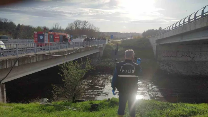 Keşan'da dere yatağında bir kişi ölü bulundu